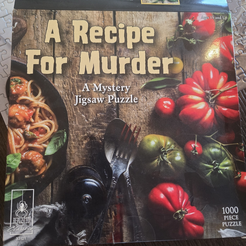 A Recipe for Murder Jigsaw Puzzle